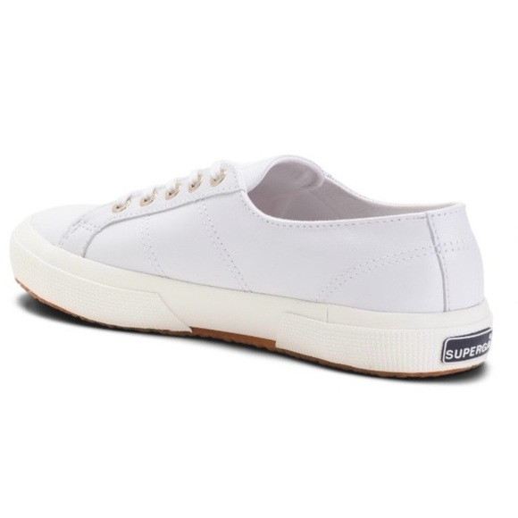 Superga Classic White Leather Sneakers - Picture 2 of 9